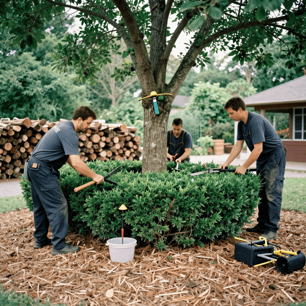 Mature tree in natural setting